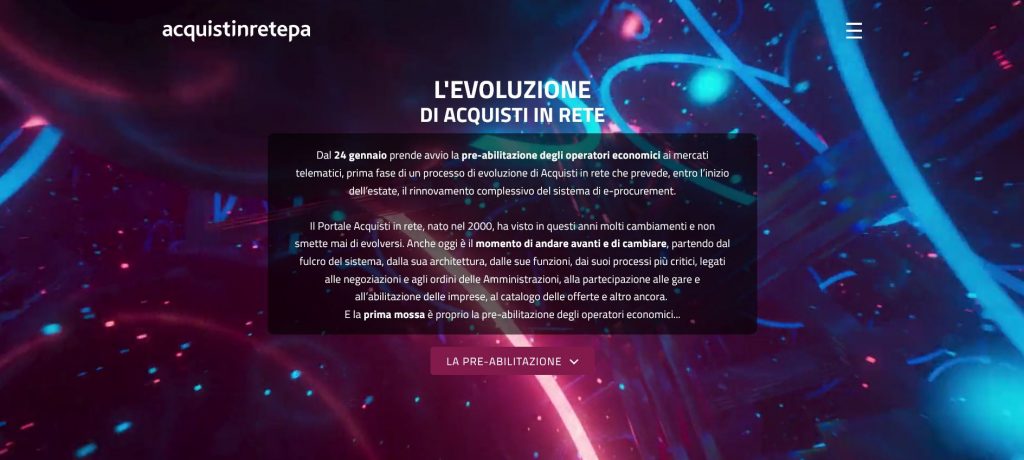 nuovo portale MEPA